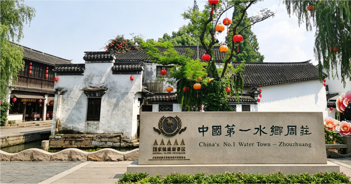 Suzhou and Zhouzhuang Water Village Day Trip from Shanghai